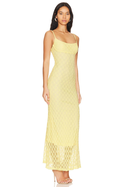 Adoni Mesh Maxi Dress