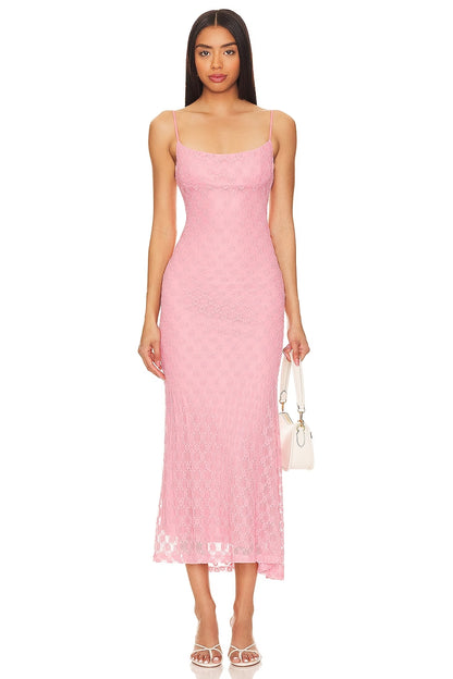 Adoni Mesh Maxi Dress